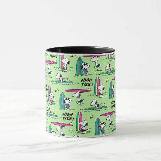 pinda's | Snoopy Ocean High Tide Pattern Mok (Midden)