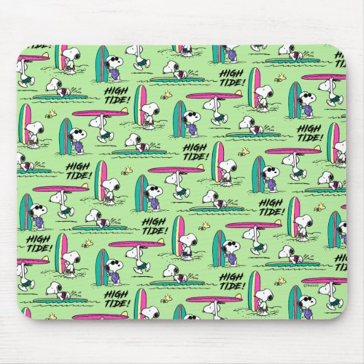 pinda's | Snoopy Ocean High Tide Pattern Muismat (Voorkant)