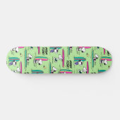 pinda's | Snoopy Ocean High Tide Pattern Persoonlijk Skateboard (Horizontaal)