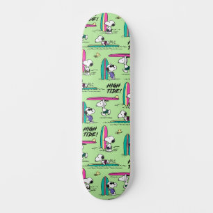 pinda's   Snoopy Ocean High Tide Pattern Persoonlijk Skateboard