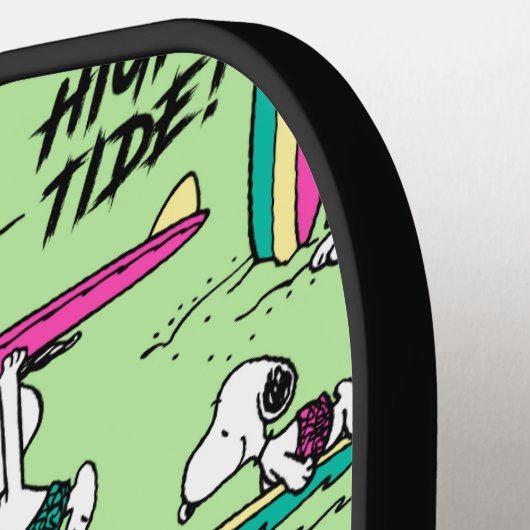 pinda's | Snoopy Ocean High Tide Pattern Pickleball Paddle (Links Detail)