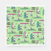 pinda's | Snoopy Ocean High Tide Pattern Servet (Voorkant)