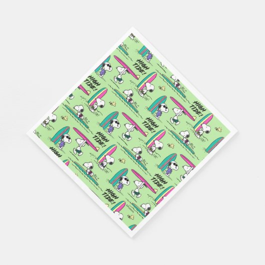 pinda's | Snoopy Ocean High Tide Pattern Servet (Hoek)