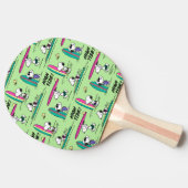 pinda's | Snoopy Ocean High Tide Pattern Tafeltennisbatje (Zijkant)