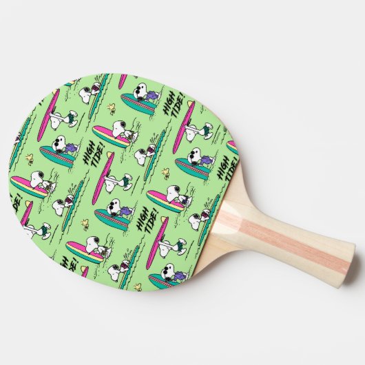 pinda's | Snoopy Ocean High Tide Pattern Tafeltennisbatje (Zijkant)