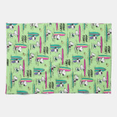 pinda's | Snoopy Ocean High Tide Pattern Theedoek (Horizontaal)