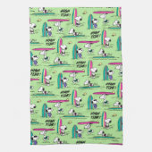 pinda's | Snoopy Ocean High Tide Pattern Theedoek (Verticaal)