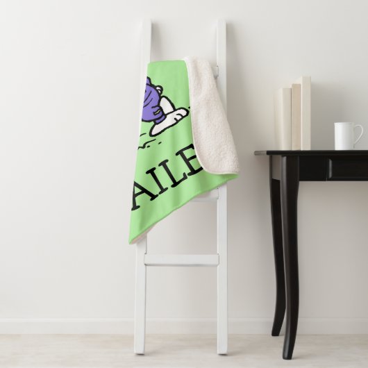 pinda's | Snoopy Ocean High Tide Sherpa Deken (In situ)