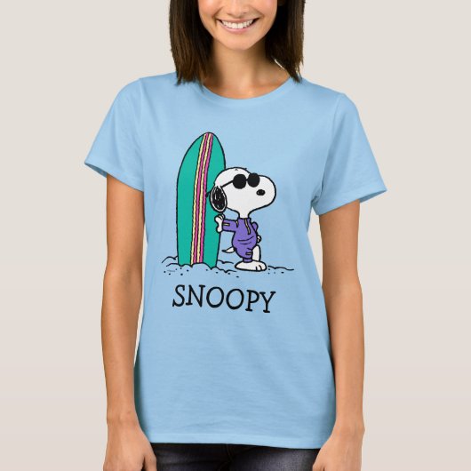 pinda's | Snoopy Ocean High Tide T-shirt (Voorkant)