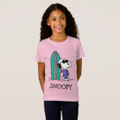 pinda's | Snoopy Ocean High Tide T-shirt (Voorkant volledig)