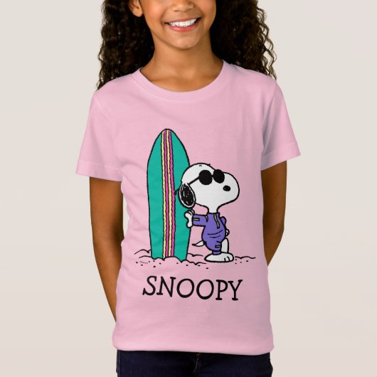 pinda's | Snoopy Ocean High Tide T-shirt (Voorkant)