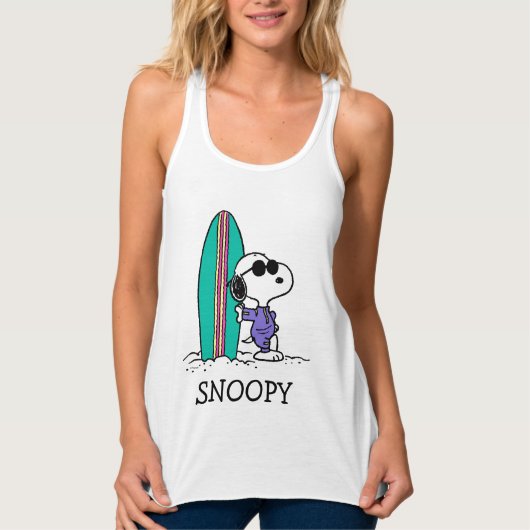 pinda's | Snoopy Ocean High Tide Tanktop (Voorkant)