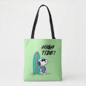 pinda's | Snoopy Ocean High Tide Tote Bag (Voorkant)