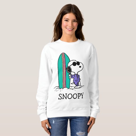 pinda's | Snoopy Ocean High Tide Trui (Voorkant volledig)