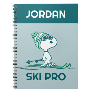 pinda's Snoopy on Skies Notitieboek