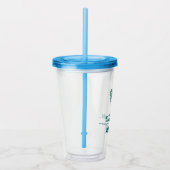 pinda's | Snoopy op de huid Acryl Drinkbeker (Rechts)