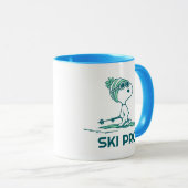 pinda's | Snoopy op de huid Mok (Voorkant rechts)