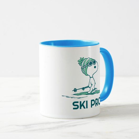 pinda's | Snoopy op de huid Mok (Voorkant rechts)