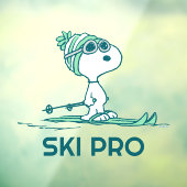 pinda's | Snoopy op de huid Raamsticker (Vel 3)