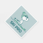 pinda's | Snoopy op de huid Servet (Hoek)