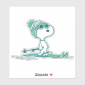 pinda's | Snoopy op de huid Sticker (Vel)