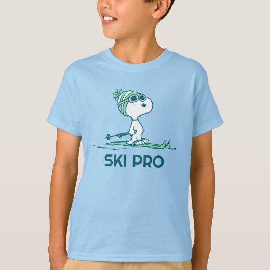 pinda's | Snoopy op de huid T-shirt (Voorkant)