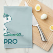 pinda's | Snoopy op de huid Theedoek (Quarter Fold)