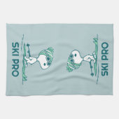 pinda's | Snoopy op de huid Theedoek (Horizontaal)