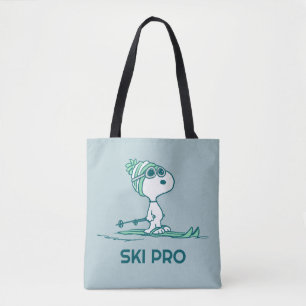 pinda's Snoopy op de huid Tote Bag