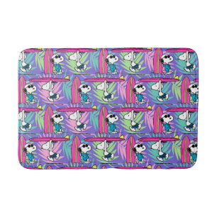 pinda's Snoopy Paars Surf Pattern Badmat