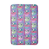 pinda's | Snoopy Paars Surf Pattern Badmat (Voorkant Verticaal)