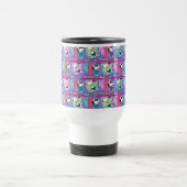 pinda's | Snoopy Paars Surf Pattern Reisbeker (Center)