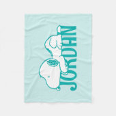pinda's | Snoopy Pastel Baby Fleece Deken (Voorkant)