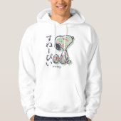 pinda's | Snoopy Pastel-ontwerp Hoodie (Voorkant)