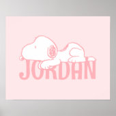 pinda's | Snoopy Pastel Poster (Voorkant)