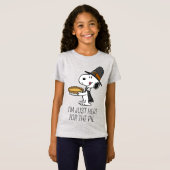 pinda's | Snoopy Pilgrim T-shirt (Voorkant volledig)