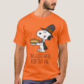 pinda's | Snoopy Pilgrim T-shirt (Voorkant)