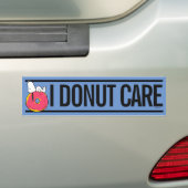 pinda's | Snoopy Pink Donut Bumpersticker (Op auto)