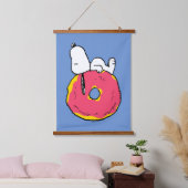 pinda's | Snoopy Pink Donut Hangend Wandkleed (Slaapkamer)