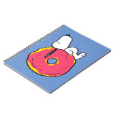 pinda's | Snoopy Pink Donut Notitieboek (Linkerzijde)
