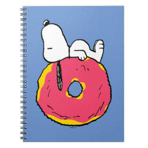 pinda's Snoopy Pink Donut Notitieboek