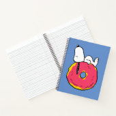 pinda's | Snoopy Pink Donut Notitieboek (Binnen)