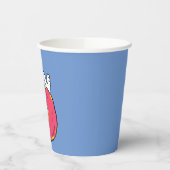 pinda's | Snoopy Pink Donut Papieren Bekers (Links)