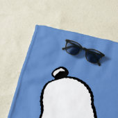 pinda's | Snoopy Pink Donut Strandlaken (In situ)