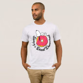 pinda's | Snoopy Pink Donut T-shirt (Voorkant volledig)