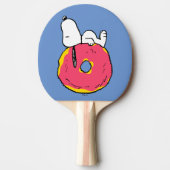 pinda's | Snoopy Pink Donut Tafeltennisbatje (Voorkant)