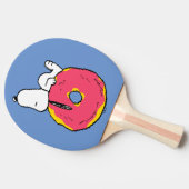 pinda's | Snoopy Pink Donut Tafeltennisbatje (Zijkant)