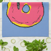 pinda's | Snoopy Pink Donut Theedoek (Gevouwen)