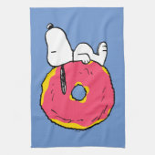 pinda's | Snoopy Pink Donut Theedoek (Verticaal)