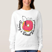 pinda's | Snoopy Pink Donut Trui (Voorkant)